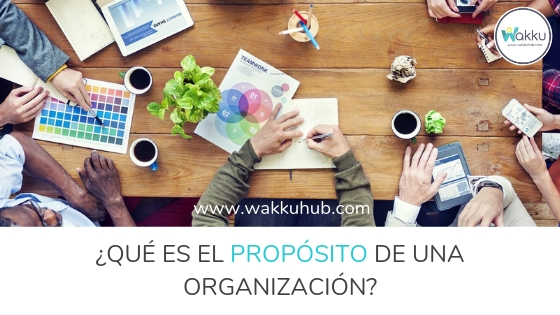 ¿Qué es el propósito de una organización?